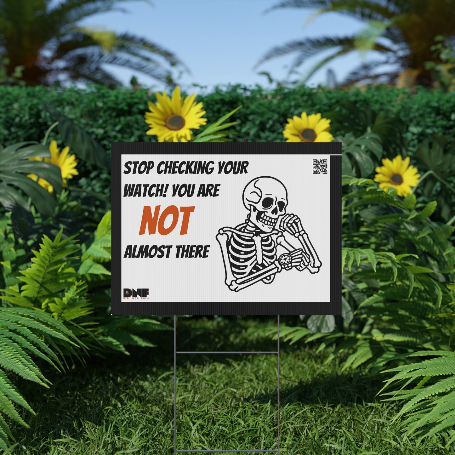 Stop Watching - Yard Sign