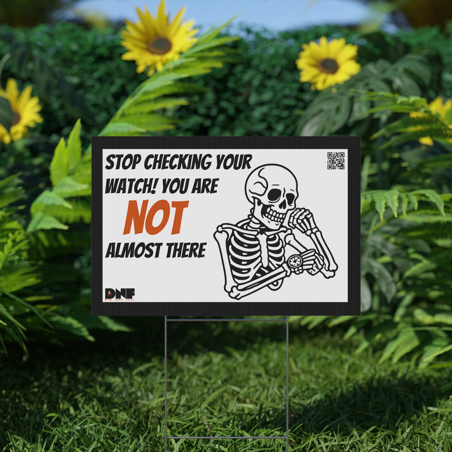 Stop Watching - Yard Sign