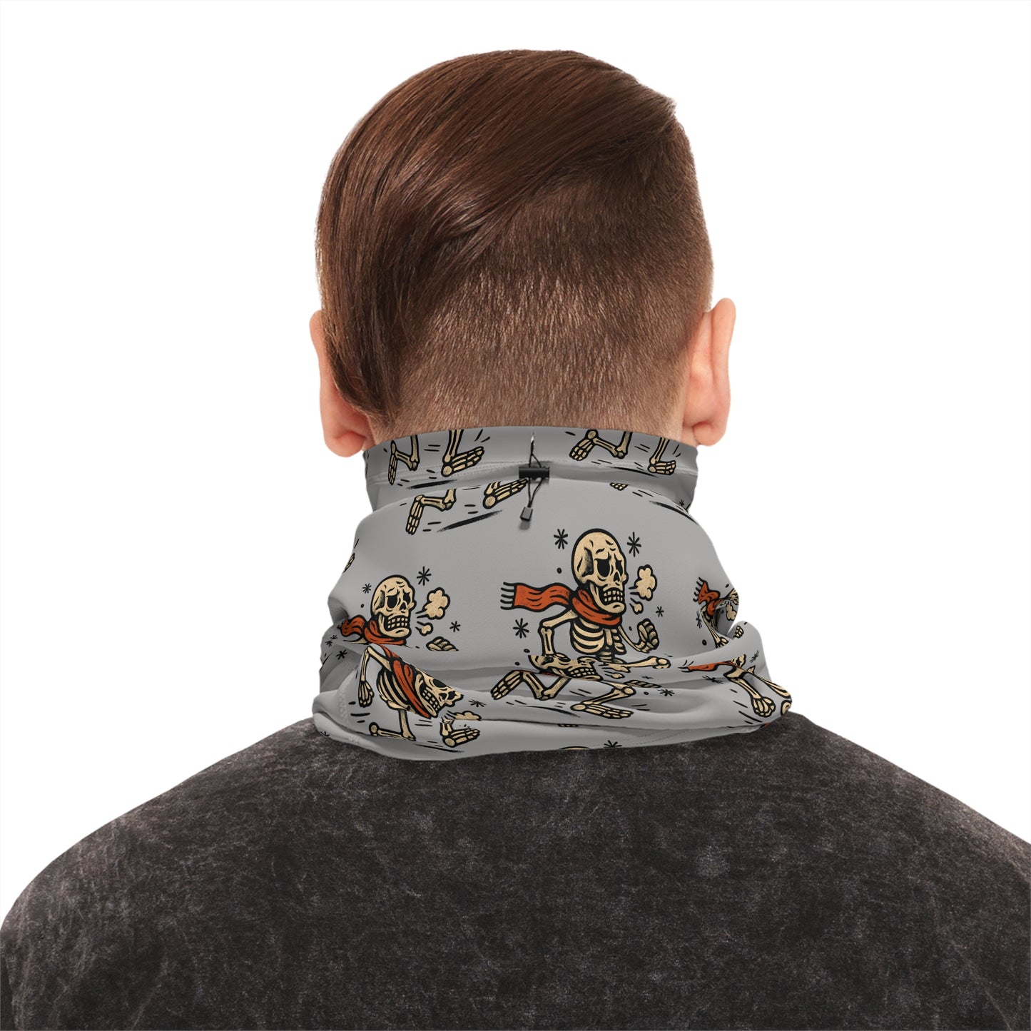 Keep Moving Winter Neck Gaiter With Drawstring