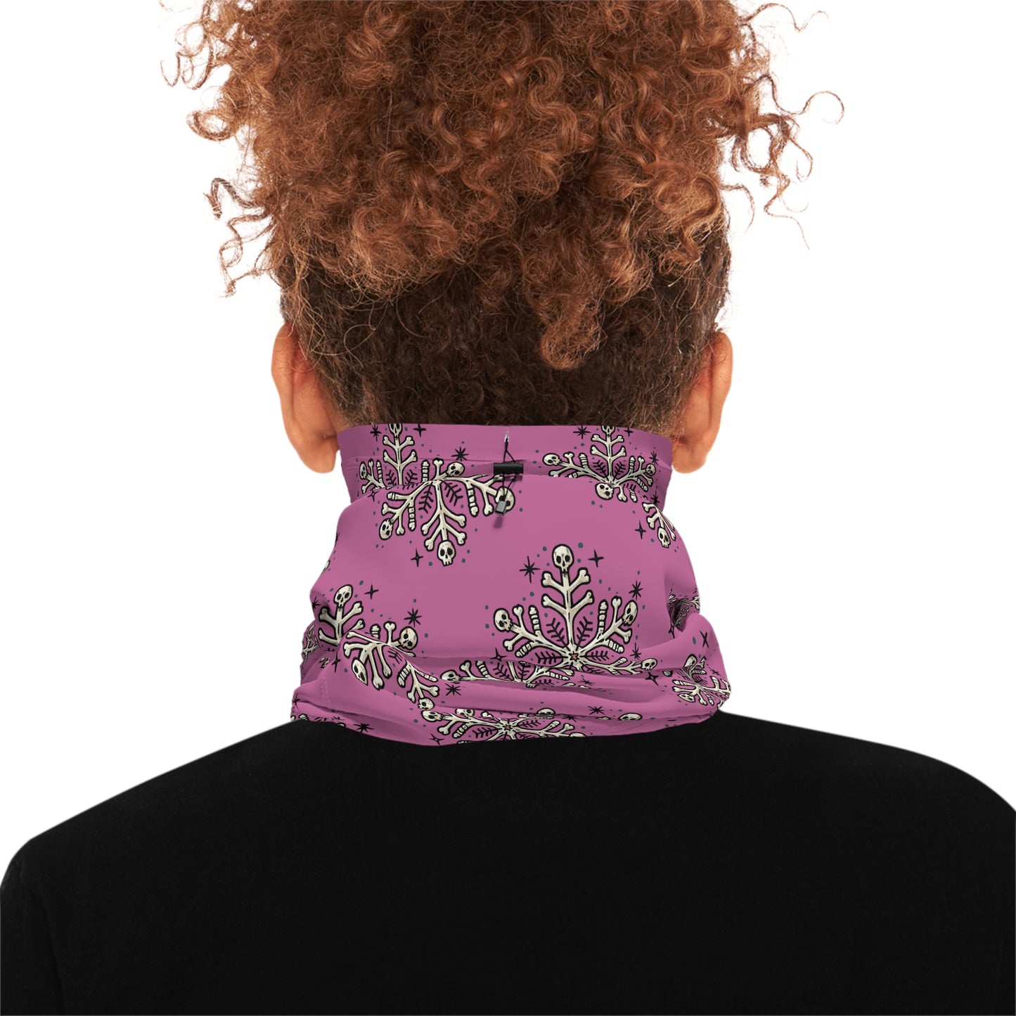Let it Snow Winter Neck Gaiter With Drawstring
