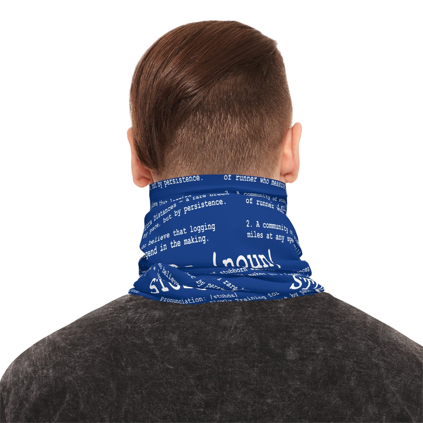 STUDs Definition White - Lightweight Neck Gaiter