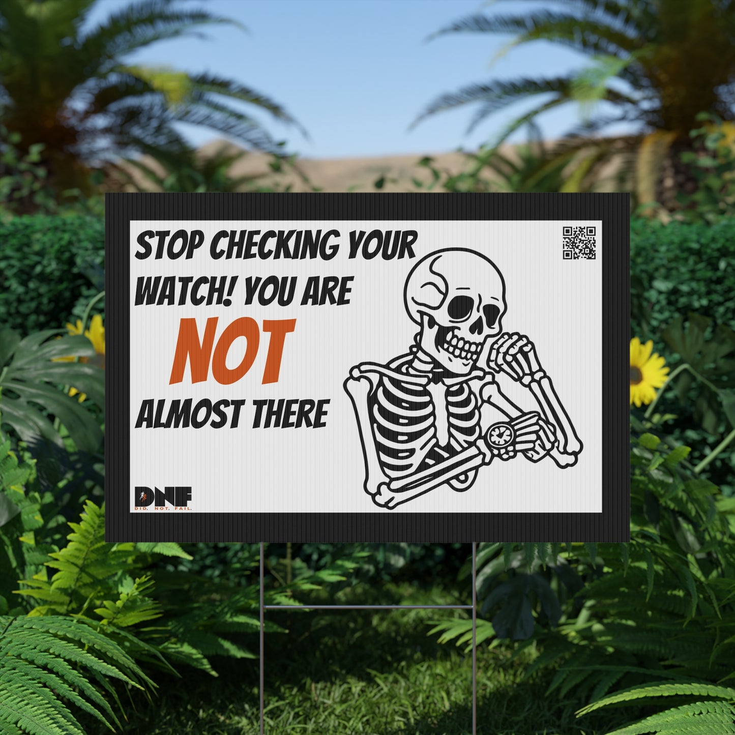 Stop Watching - Yard Sign
