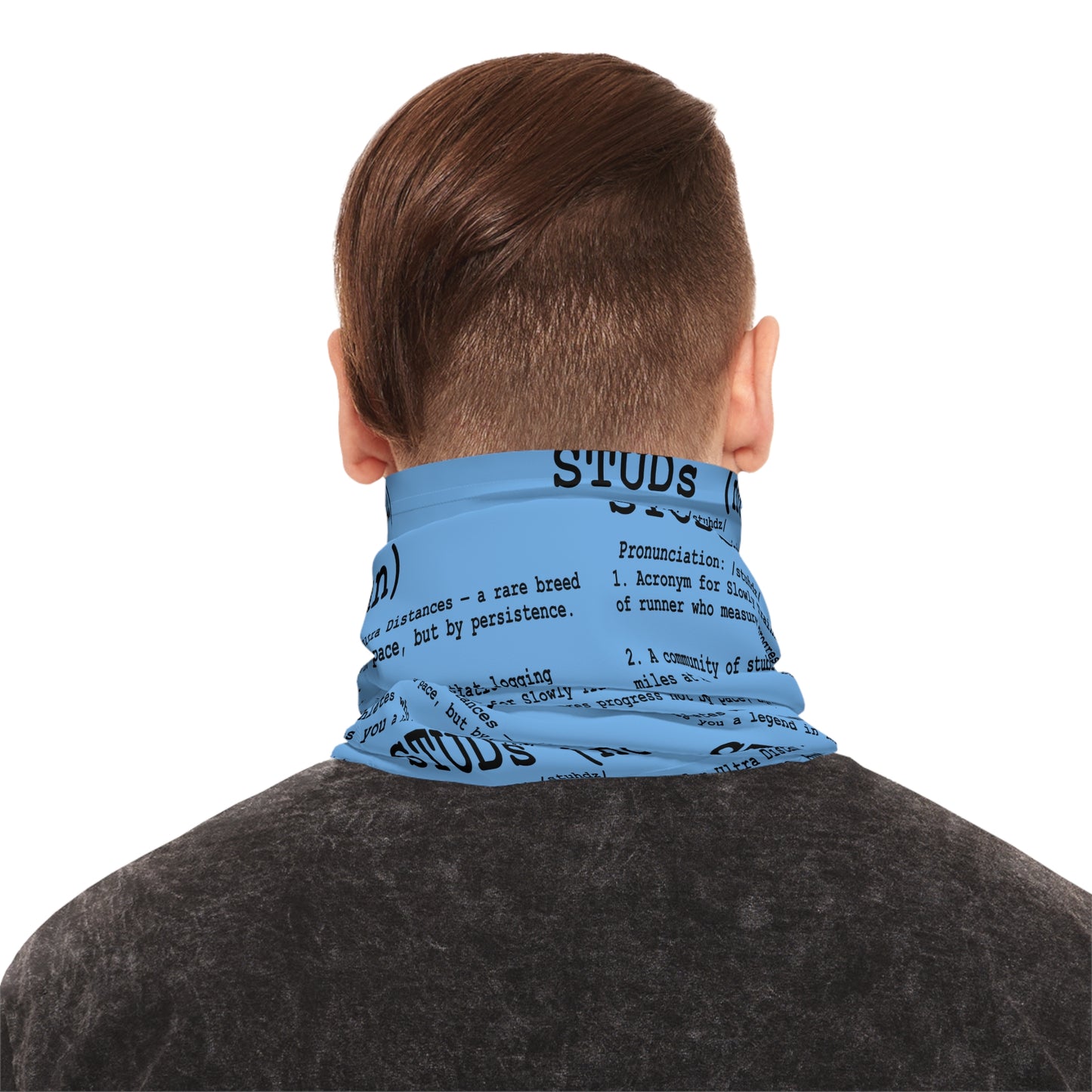 STUDs Definition Black - Lightweight Neck Gaiter