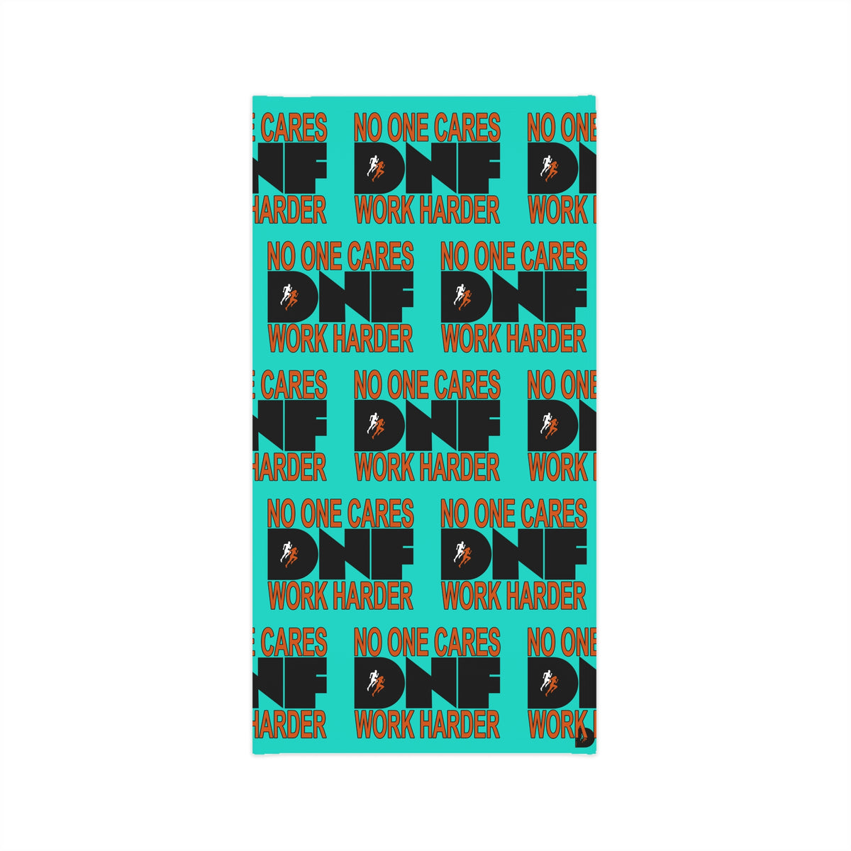 NO ONE CARES * WORK HARDER - Lightweight Neck Gaiter