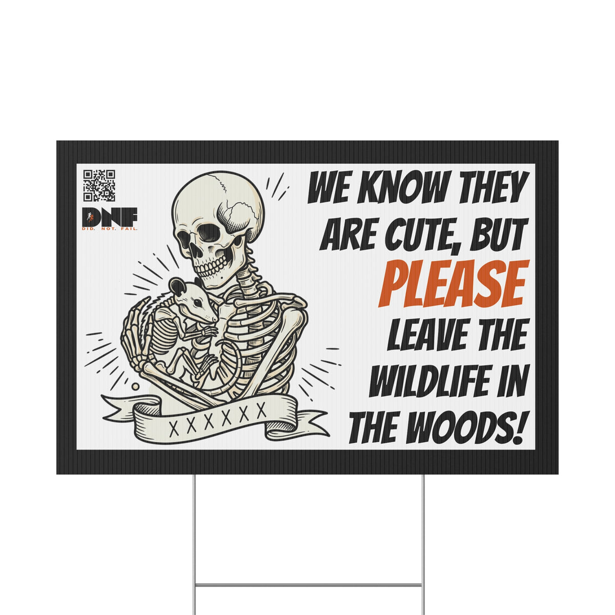 Wildlife- Yard Sign