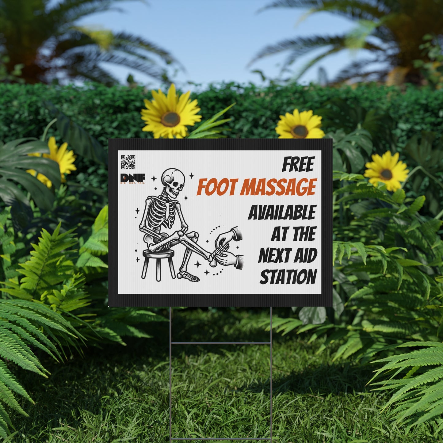 Foot Massage - Yard Sign