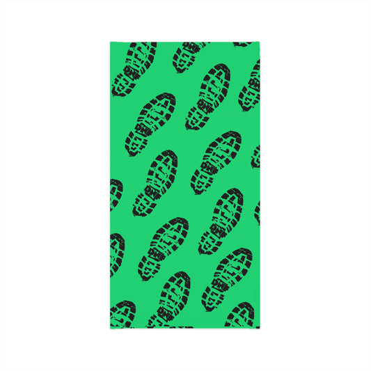 Trail Treads Green - Lightweight Neck Gaiter