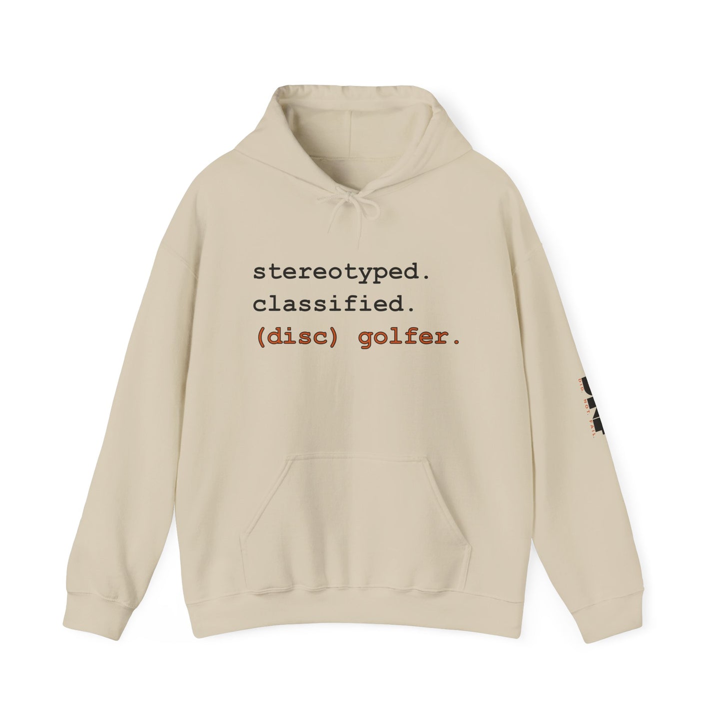 stereotyped. classified. (disc) golfer - Hoodie