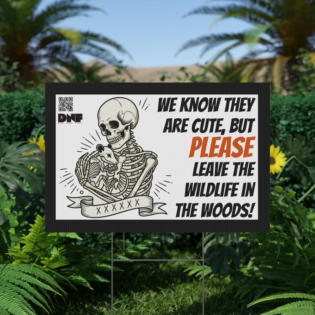 Wildlife- Yard Sign