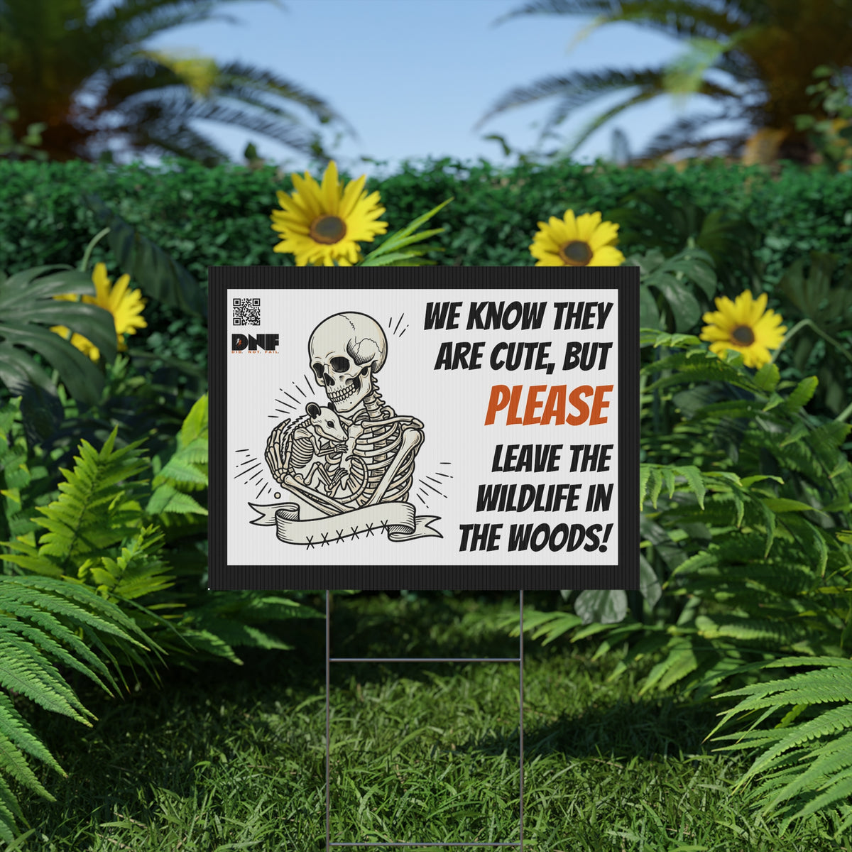 Wildlife- Yard Sign