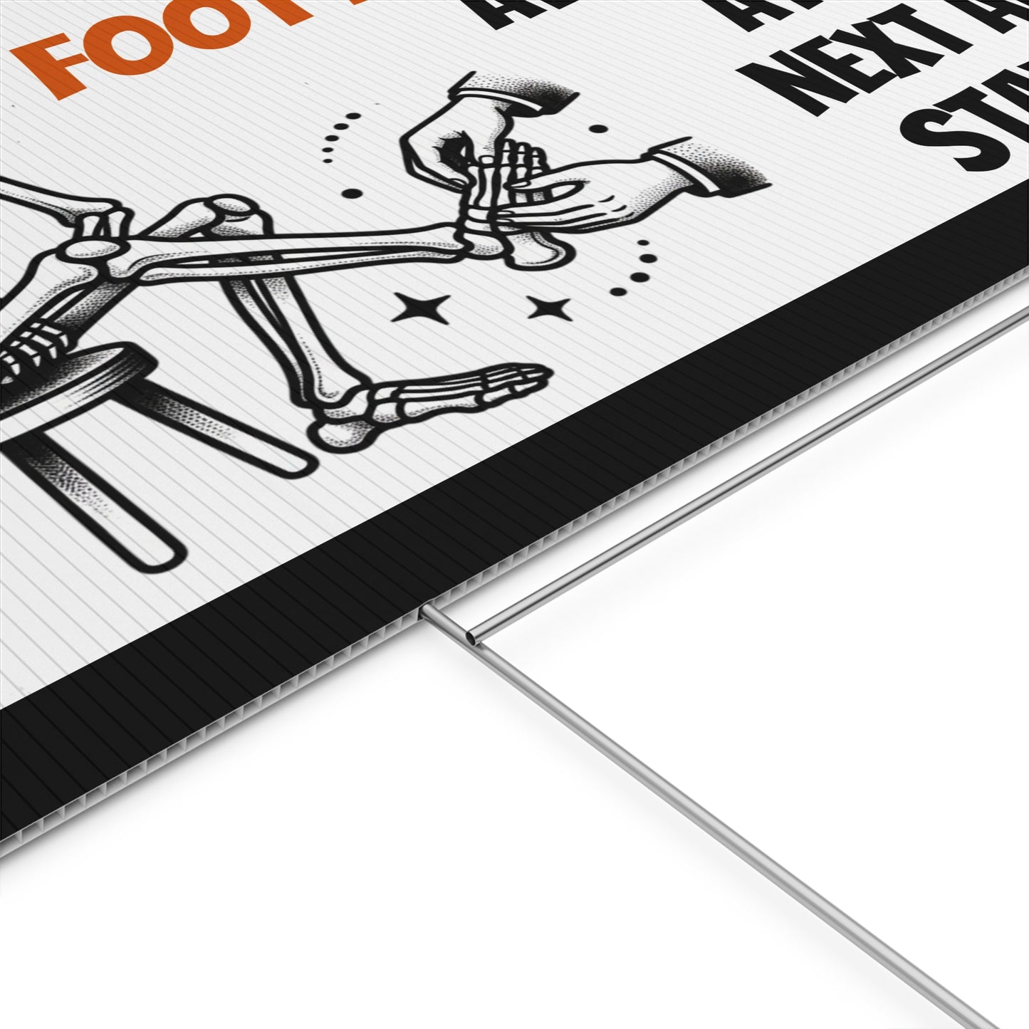 Foot Massage - Yard Sign