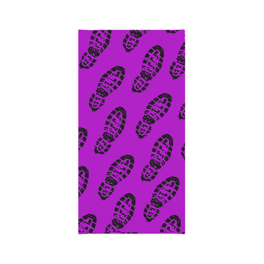 Trail Treads Purple - Lightweight Neck Gaiter