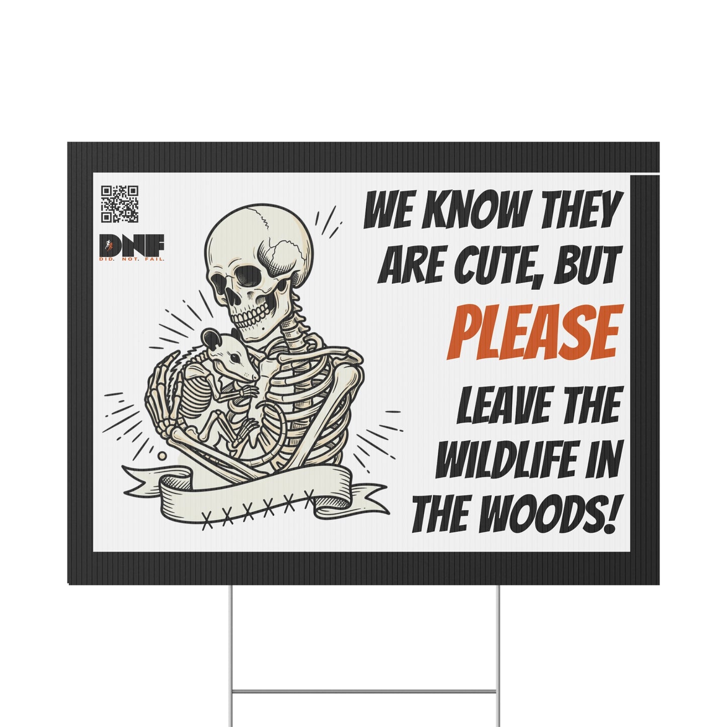 Wildlife- Yard Sign