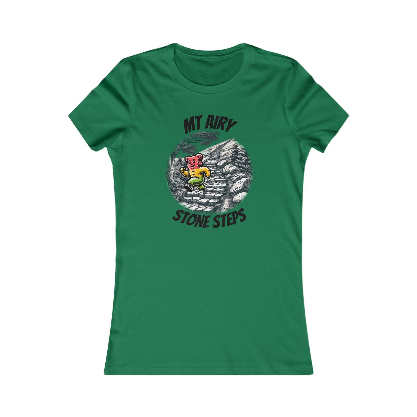 Mt Airy Stone Steps Gummy Bear - Women's Post Run Chill Shirt