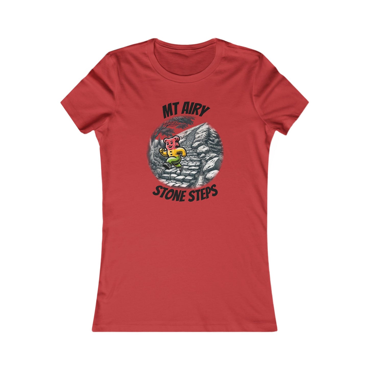 Mt Airy Stone Steps Gummy Bear - Women's Post Run Chill Shirt