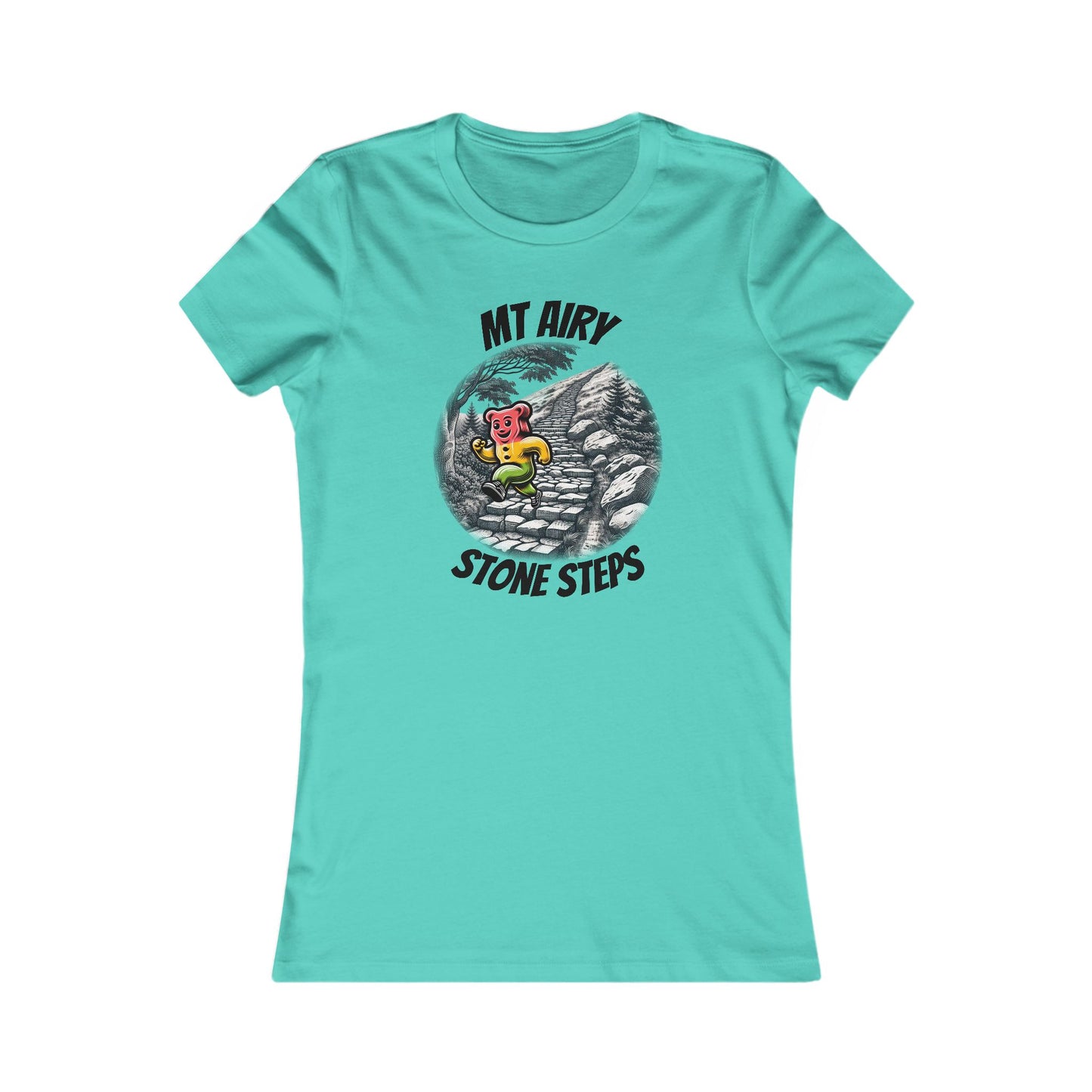 Mt Airy Stone Steps Gummy Bear - Women's Post Run Chill Shirt