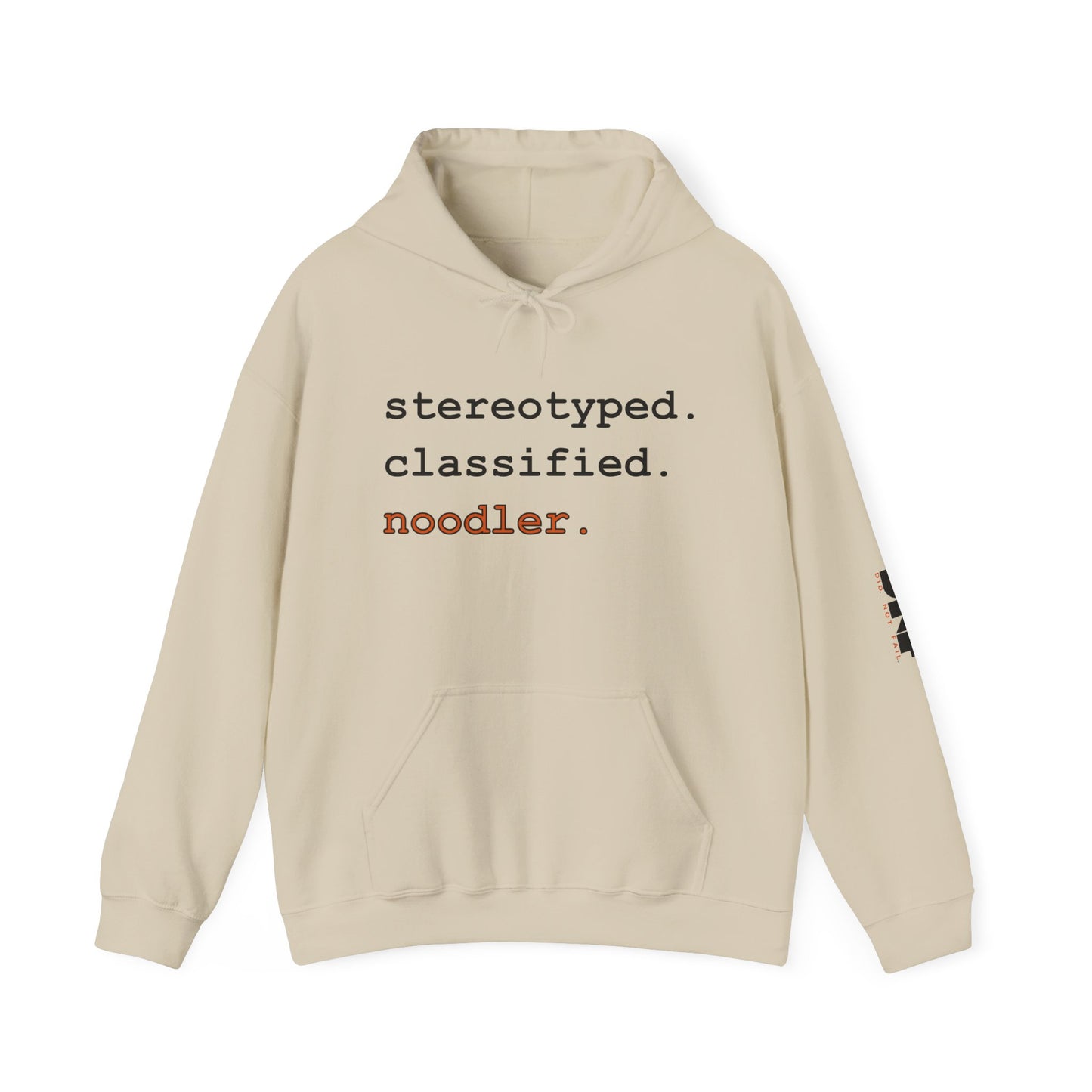 stereotyped. classified. noodler - Hoodie