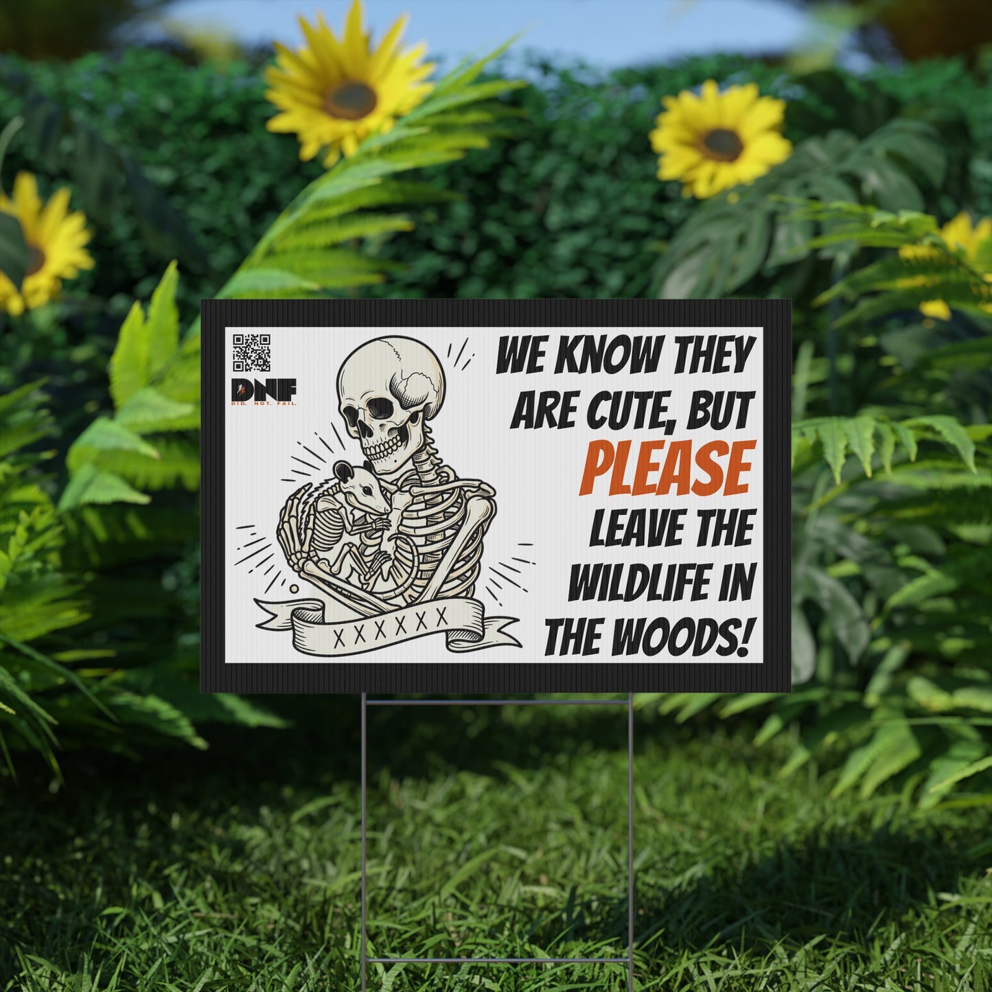Wildlife- Yard Sign