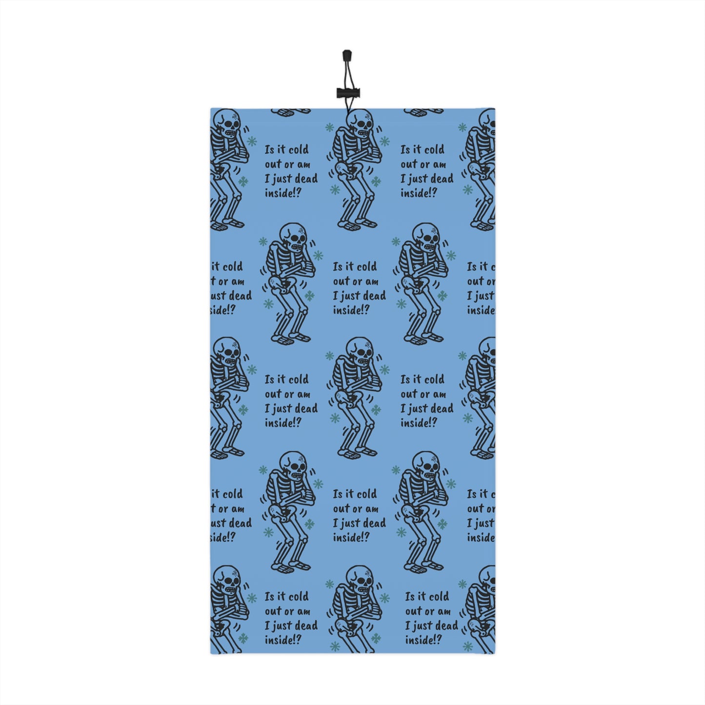 Dead Inside Winter Neck Gaiter With Drawstring