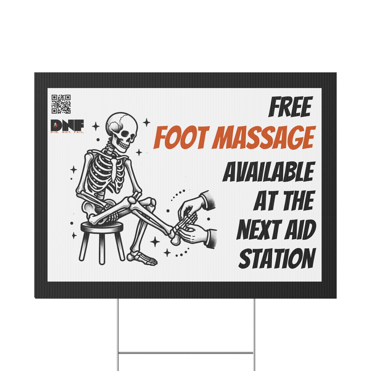 Foot Massage - Yard Sign
