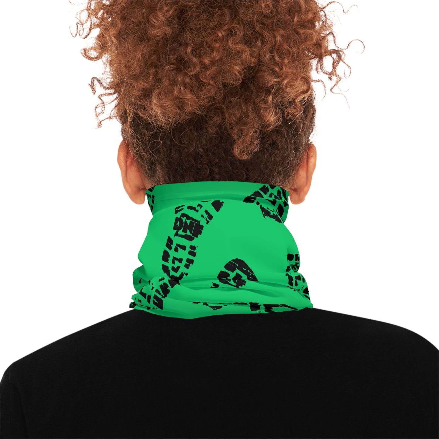 Trail Treads Green - Lightweight Neck Gaiter