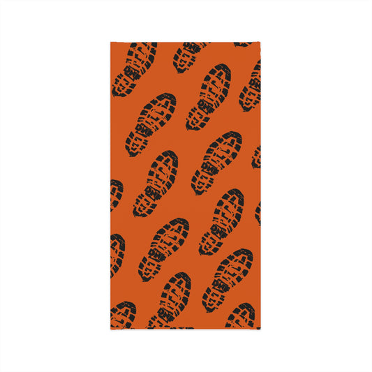 Trail Treads Orange - Lightweight Neck Gaiter