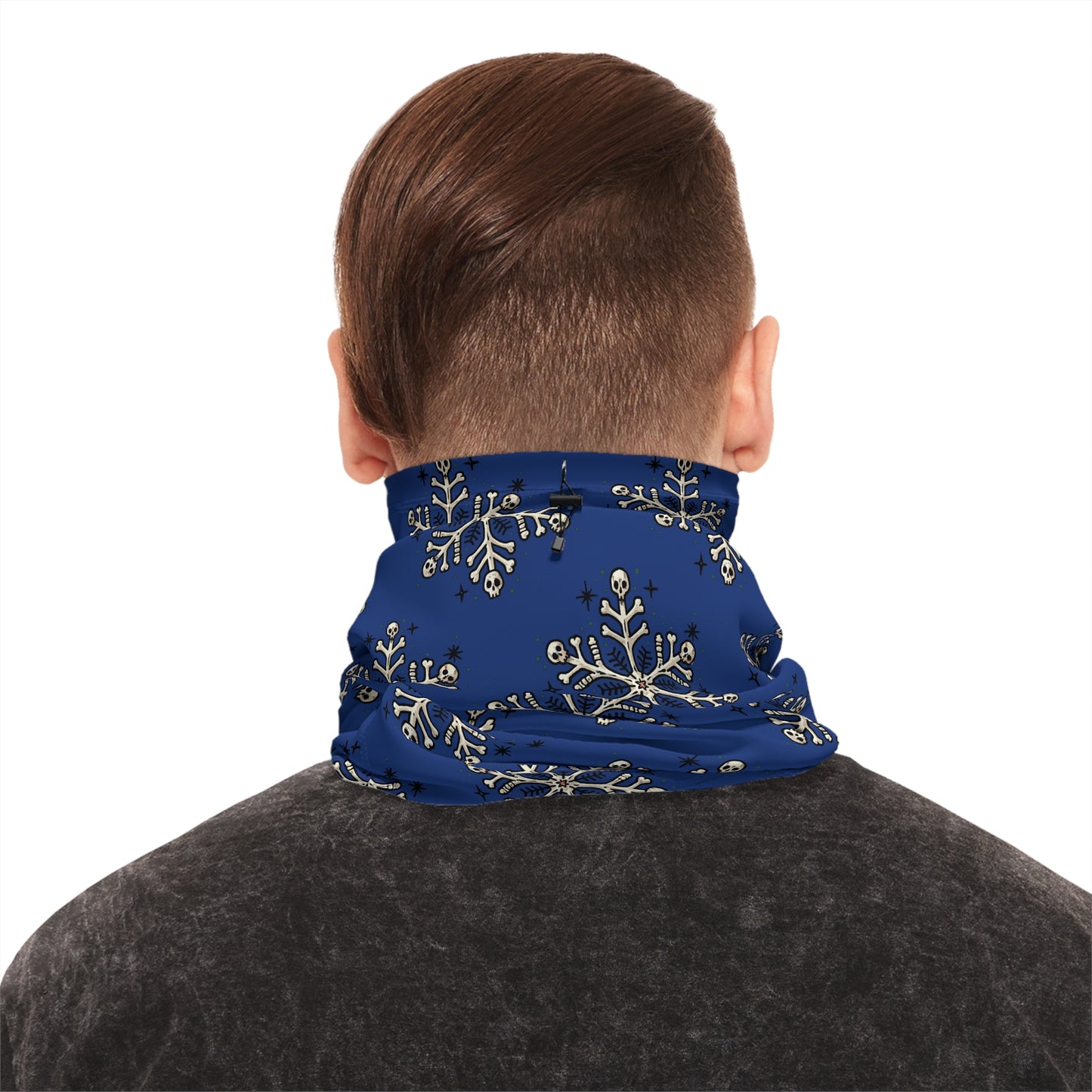 Let it Snow Winter Neck Gaiter With Drawstring