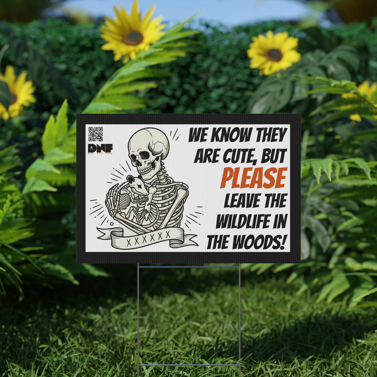 Wildlife- Yard Sign