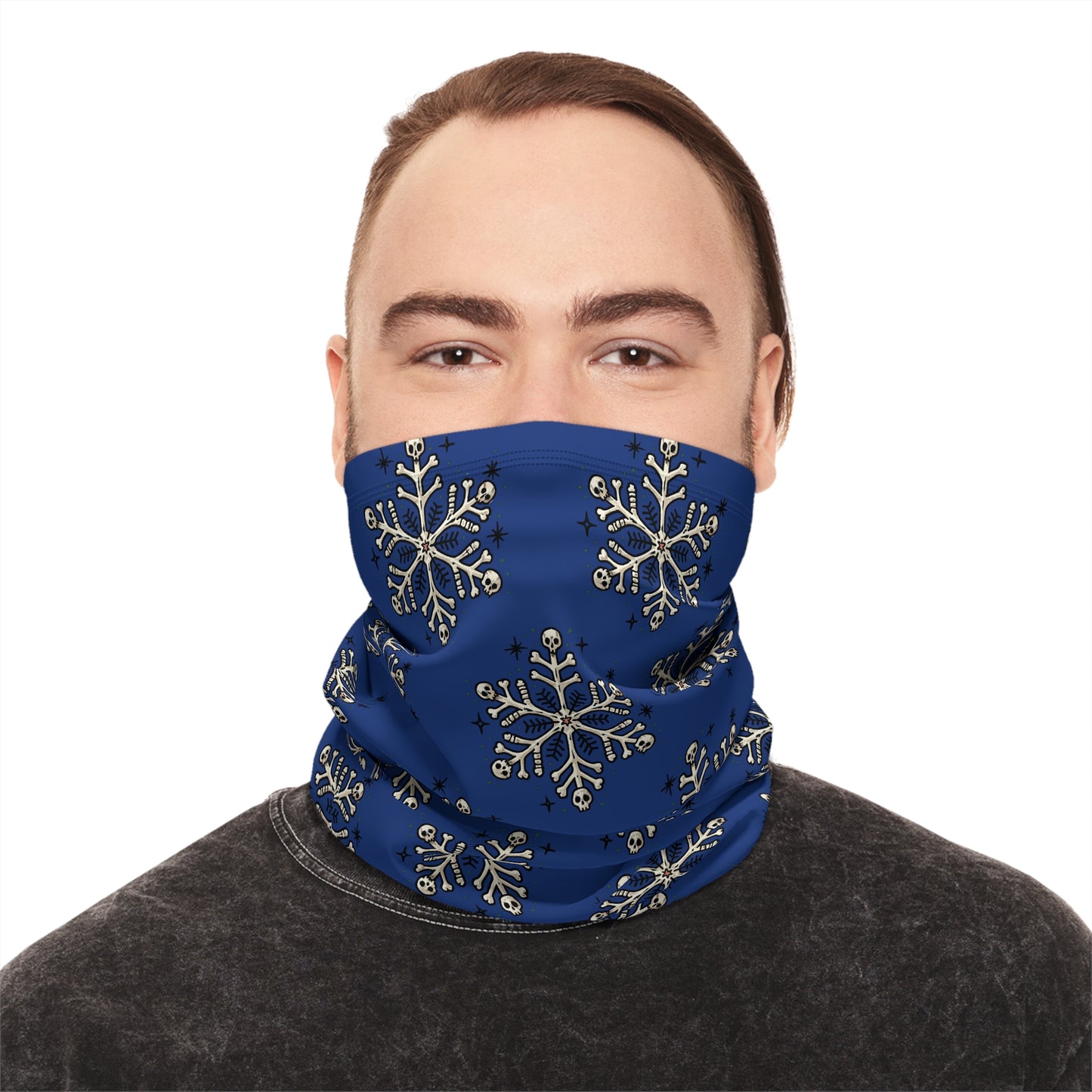 Let it Snow Winter Neck Gaiter With Drawstring