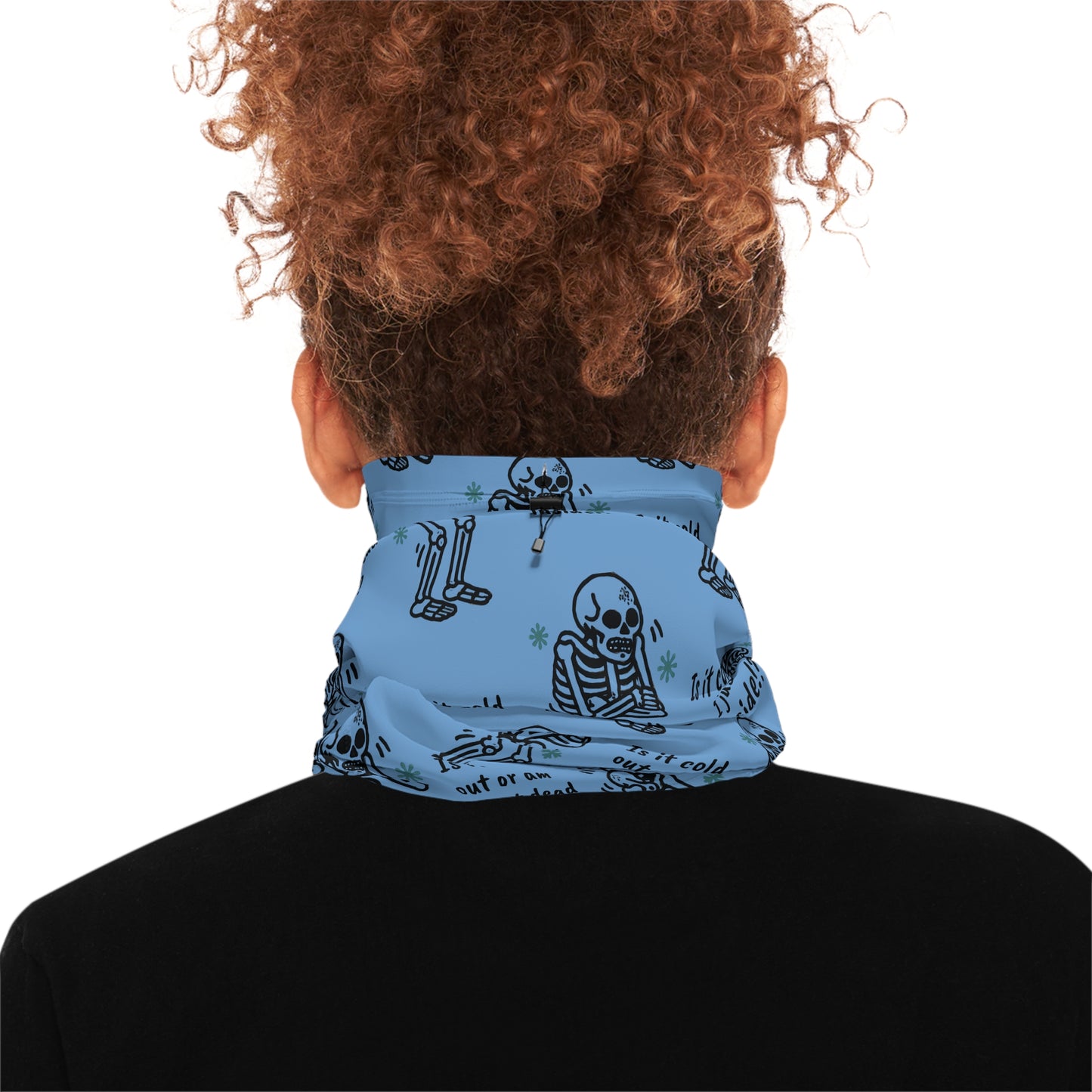 Dead Inside Winter Neck Gaiter With Drawstring