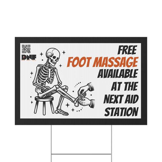 Foot Massage - Yard Sign