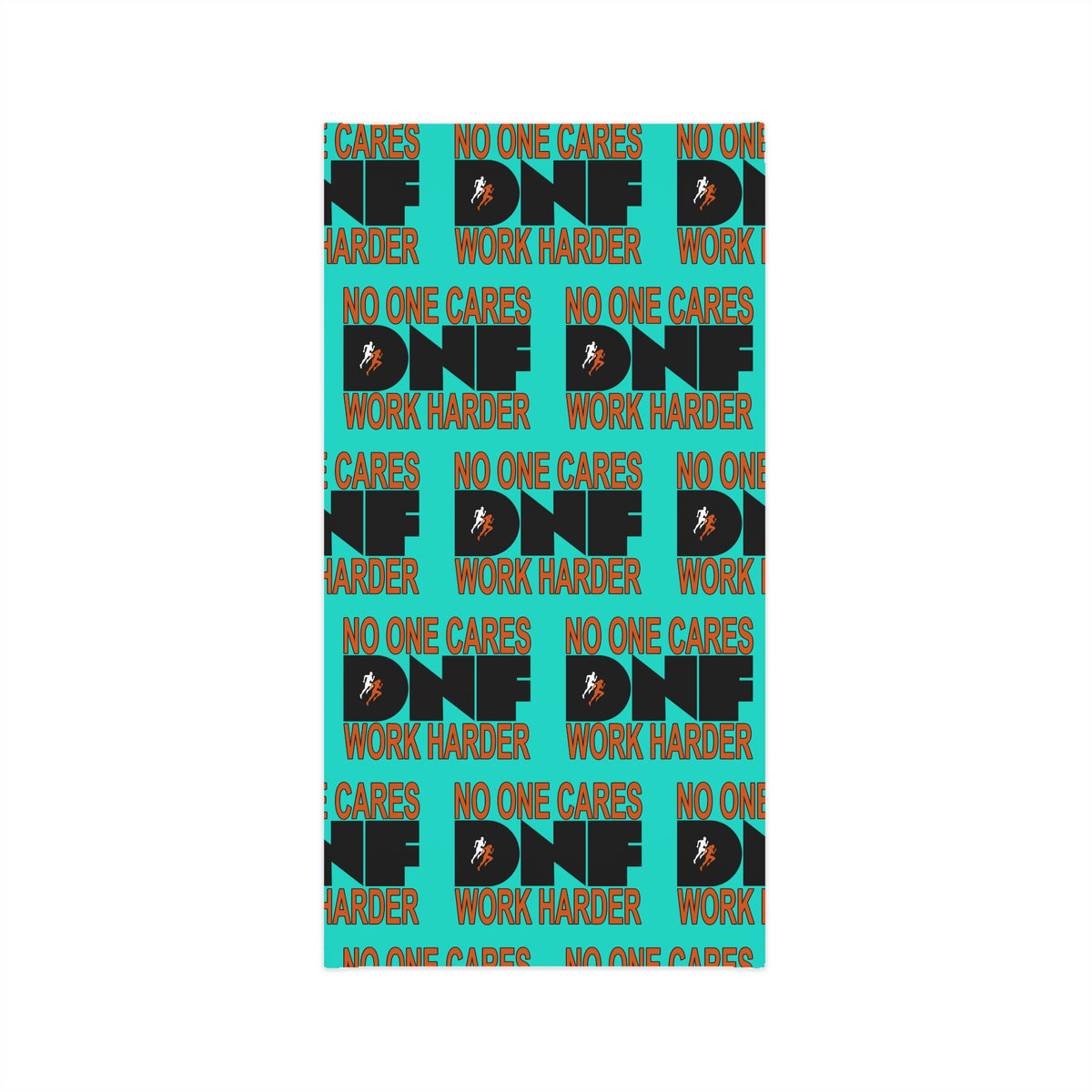 NO ONE CARES * WORK HARDER - Lightweight Neck Gaiter