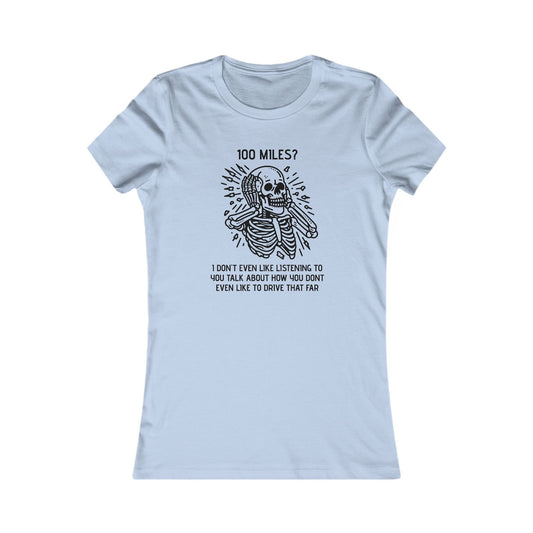 Bad Listener - Women's Post Run Chill Shirt