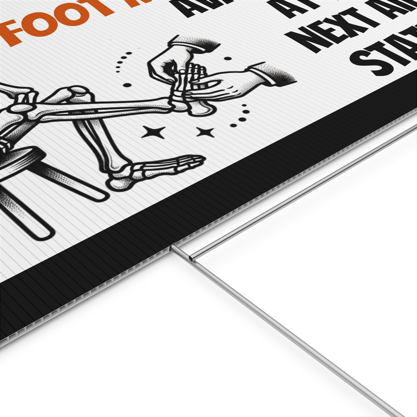 Foot Massage - Yard Sign