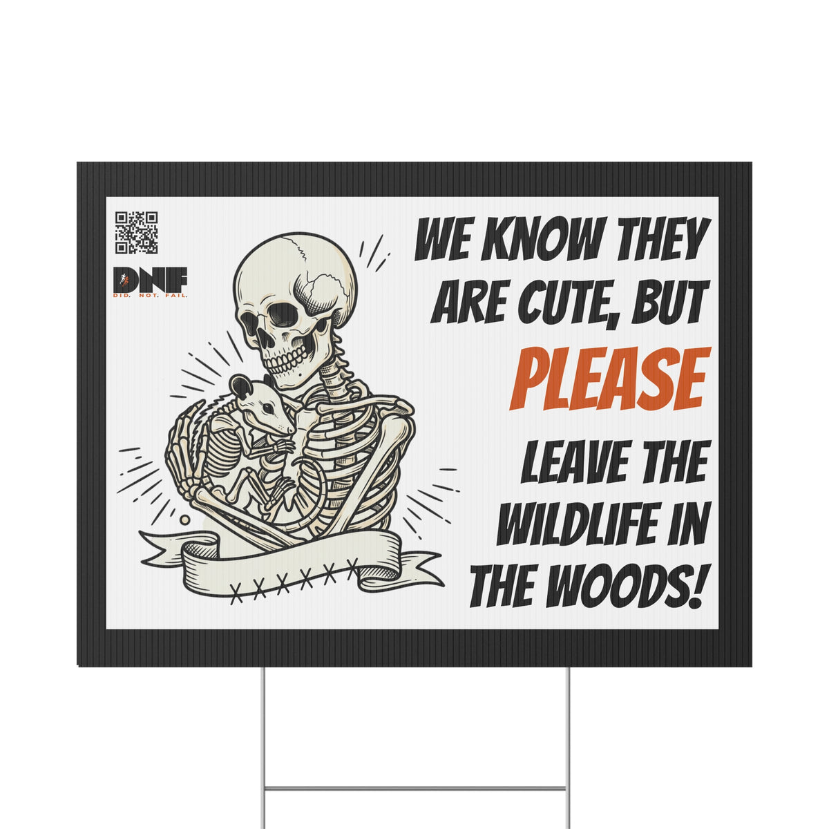 Wildlife- Yard Sign