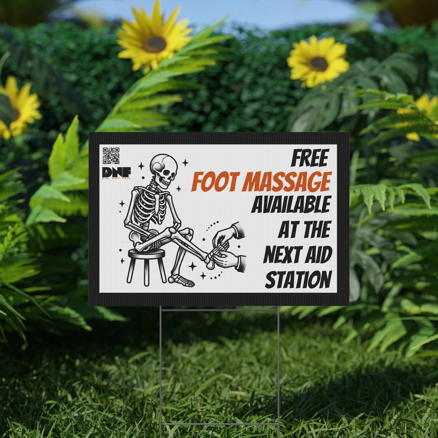 Foot Massage - Yard Sign