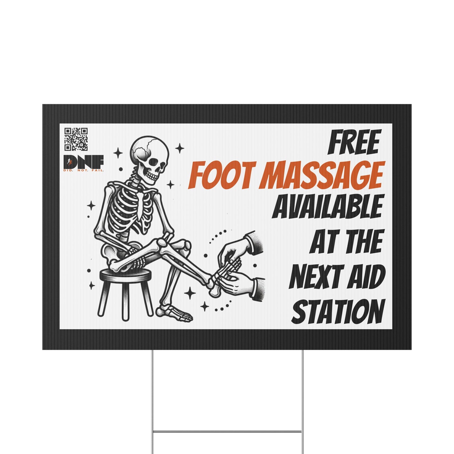 Foot Massage - Yard Sign